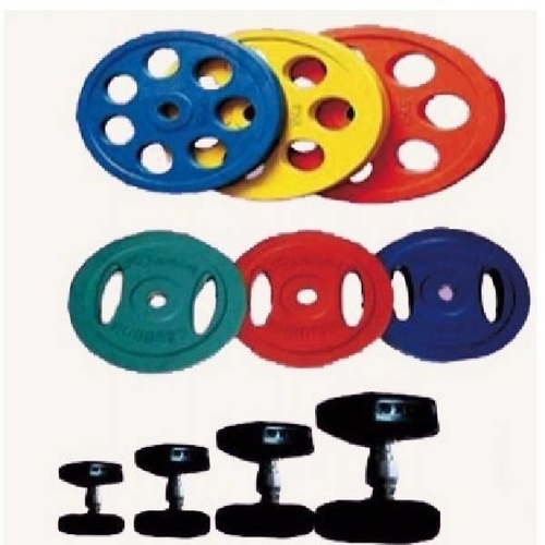 Rubber Coated Weight Plate Disc