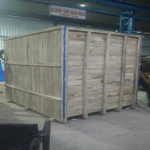 Rubber Wood Shipping Box