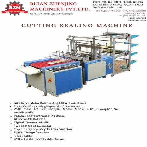 RZM Fully Automatic Biodegradable Carry Bag Machine