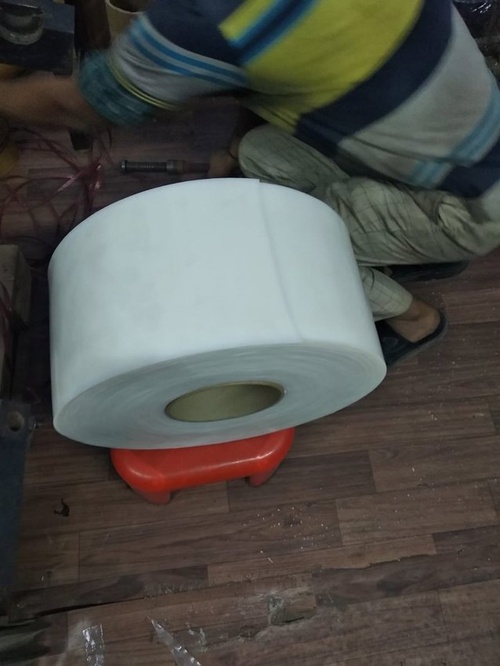 Samrudhi White PVC Strip Curtain Roll, 200mm x 50m