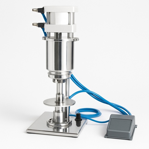 Semi Automatic Perfume Valve Crimping Machine