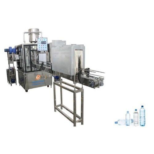 Semi-Automatic Rinsing, Filling, Capping Machine