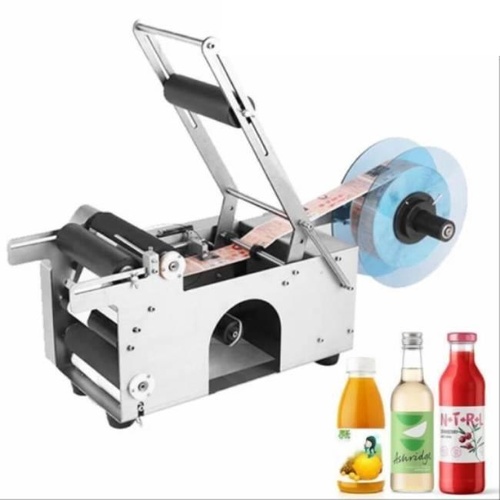 Semi-Automatic Sticker Labeling Machine
