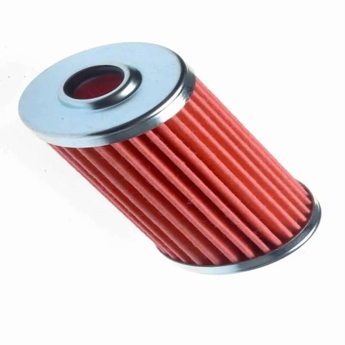 Silver Red 2inch Polyester Engine Fuel Suction Filter
