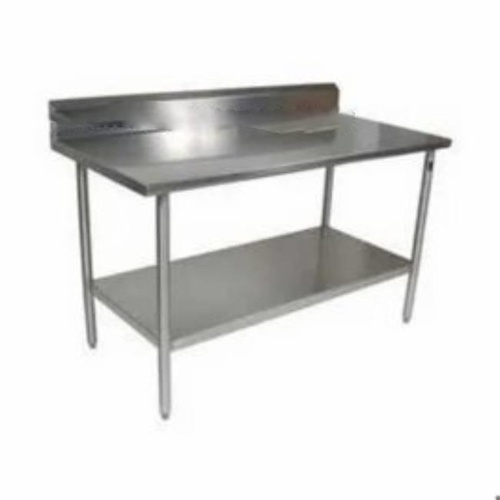 Silver Stainless Steel Kitchen Working Table