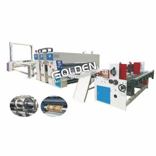 Single Color Flexo Printer Slotter Machine, 410V