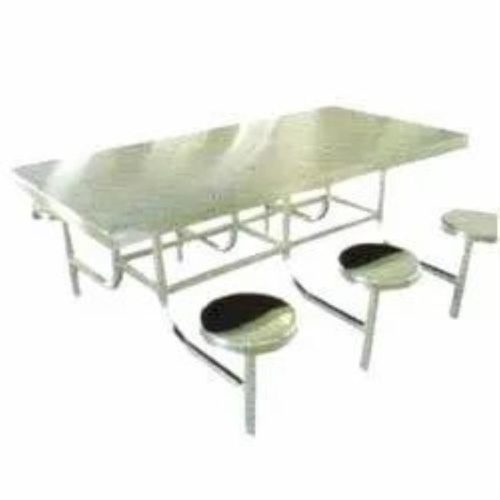 SS Dining Table 4 Seater