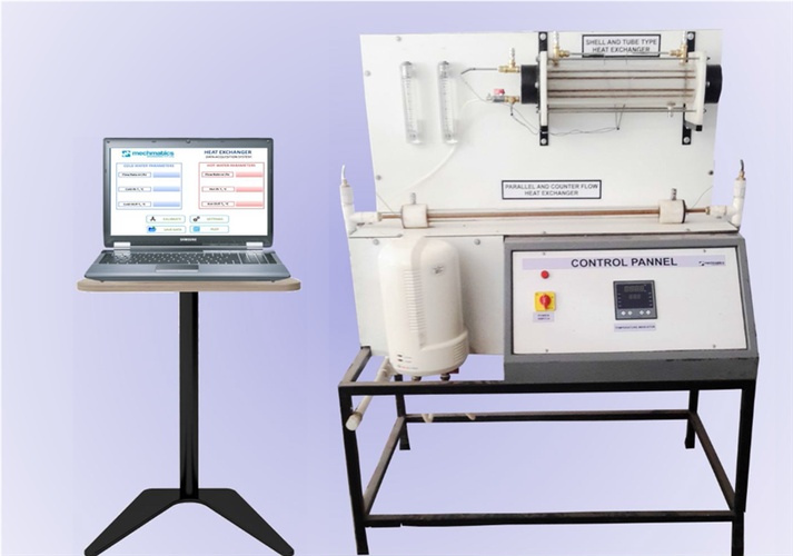 SS Heat Exchanger Testing Rig