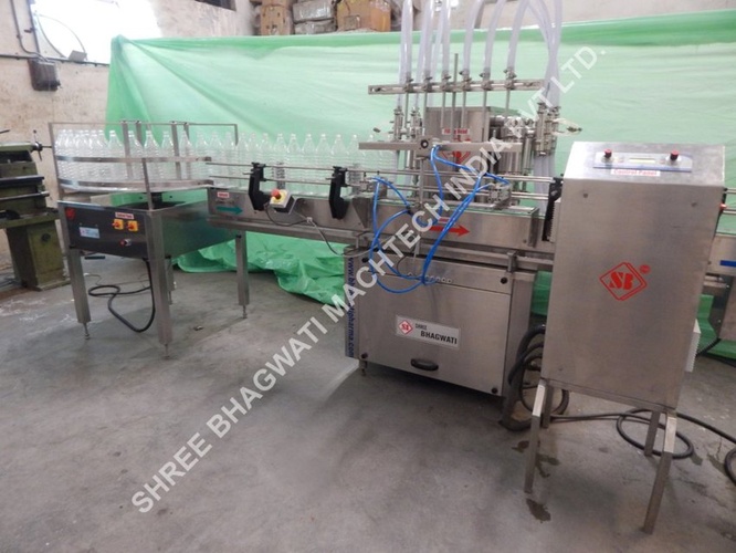 SS Milk Bottle Filling Machine