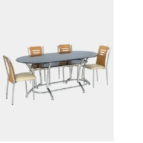 SS Restaurant Dining Table, 6 Seater