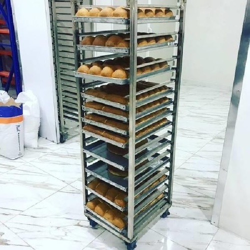 Stainless Steel Bakery Rack Trolley