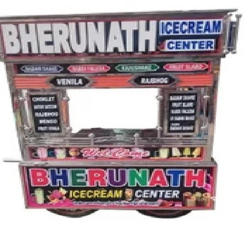 Stainless Steel Ice Cream Display Unit