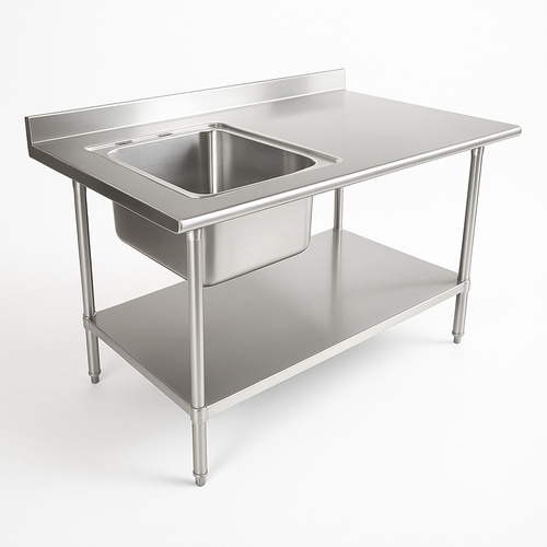 Stainless Steel Meat Prep Table