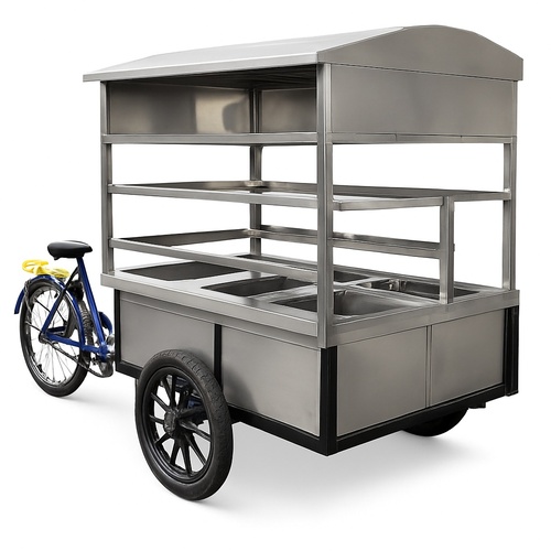 Stainless Steel Push Cart