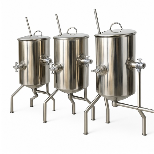 Stainless Steel Steam Cooking Plant, 4 Plates