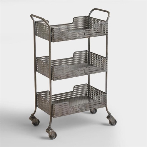 Stainless Steel Storage Trolley