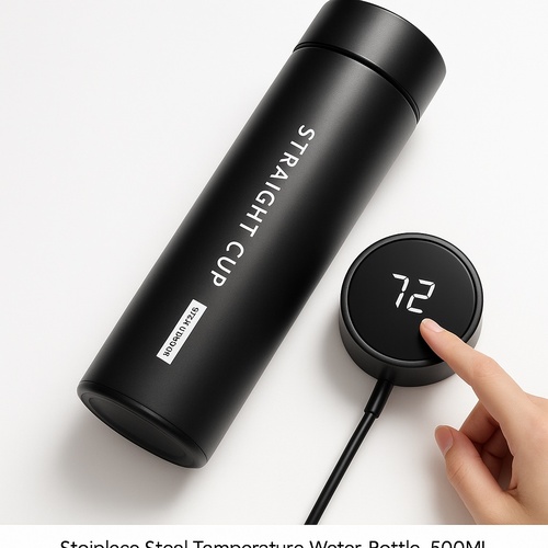 Stainless Steel Temp Water Bottle, 500ML
