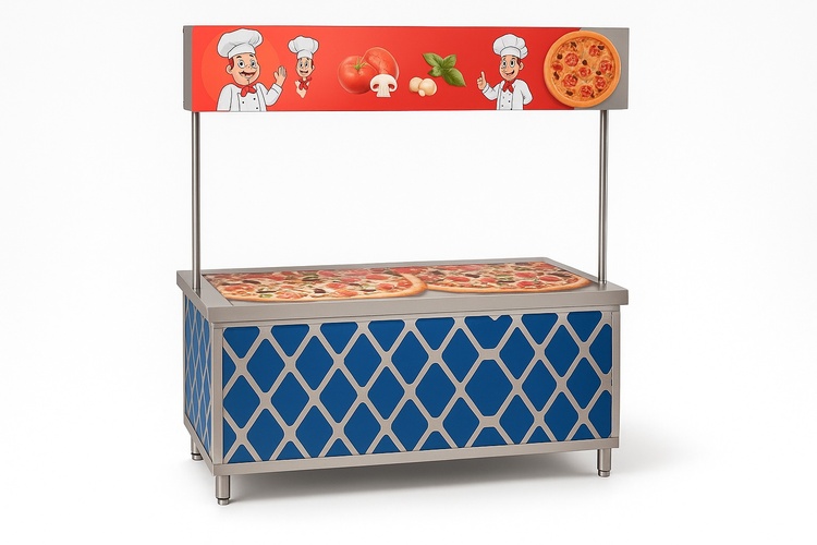 Steel Chilla Display Counter