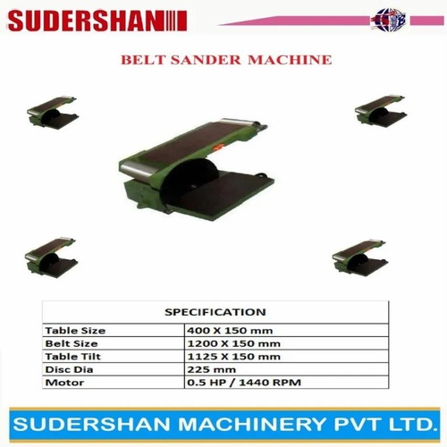 Sudershan 225mm Belt Sanding Machine