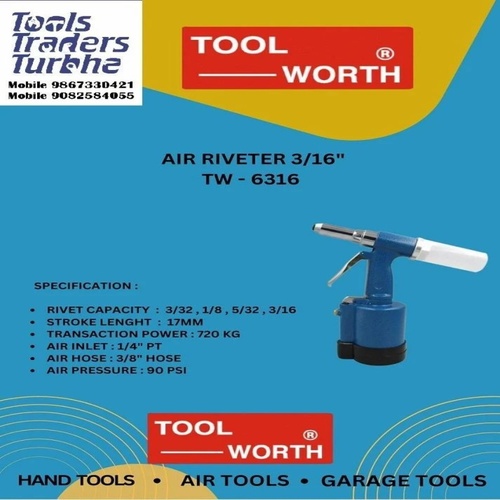 TOOLWORTH Air Rivet Tool, TW-6316