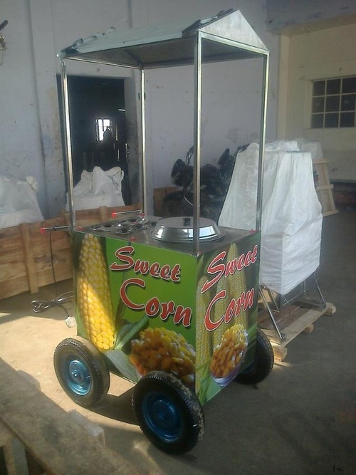 Trolley Type Sweet Corn Machine
