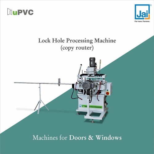 UPVC Lock Hole Milling Machine