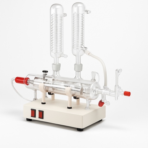 Vertical Glass Double Distillation Equipment 2.5L