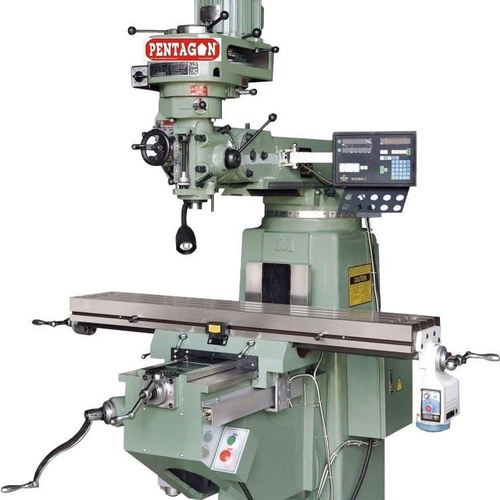 Vertical RAM Turret Milling Machine
