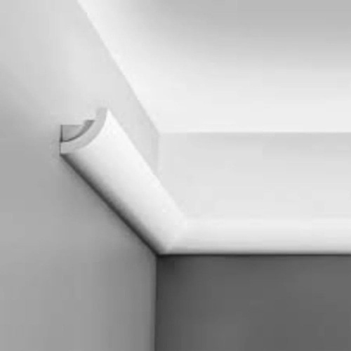 White 100mm Soft Edge PVC Coving