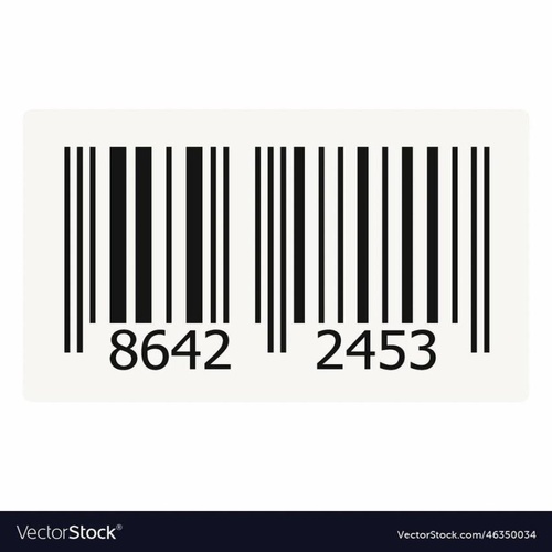 White Paper Barcode Sticker Labels (Roll)