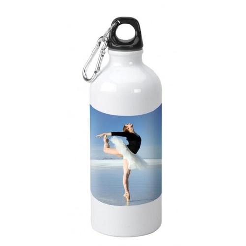 White Silver 500ml Sublimation Bottle