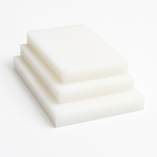 White UHMW Polymer Sheets