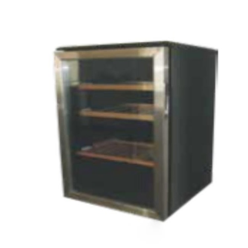 Wine Cooling Machine with Black Interior