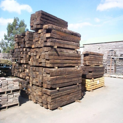 Wooden Railway Sleepers
