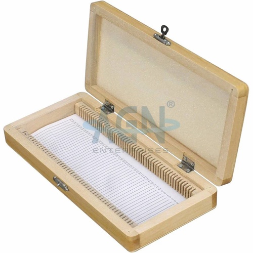 Wooden Slide Box, Laboratory