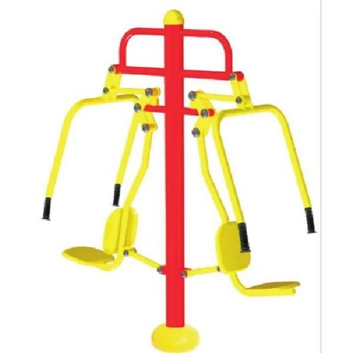 Yellow Seated Chest Press