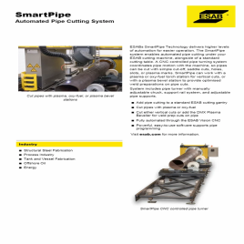 Smart Automated Pipe Bevelling Machine