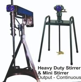 SNR Single/Three Phase Stirrer Machine