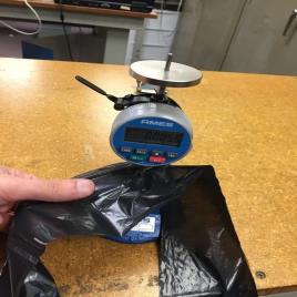 Soft Material Thickness Measuring Device