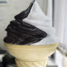 Fiber Cone Display Showpiece