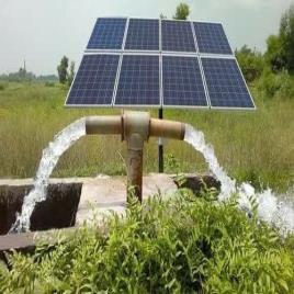 High Capacity Solar Pump Installation