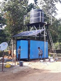 Solar RO Water Processing Machine