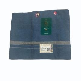 Solid 2m Kaavi Cotton Men's Dhoti