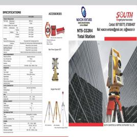 South 30x Total Station NTS-332, 79mm