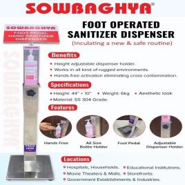 SOWBAGHYA Stainless Steel 304 Sanitizer Dispenser