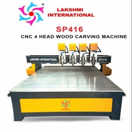 SP416 Four Head Wood/Stone Engraving Machine