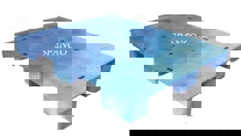 Blue Anti-Skid Plastic Pallet