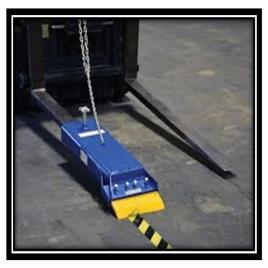 Fork Mounted Floor Scraper Machine