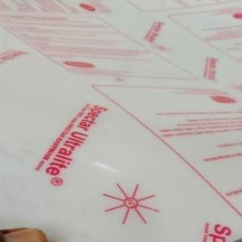 Spectar Ultralite White Copolyester Sheets, 3mm