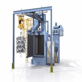 Spinner Hanger Blast Machine